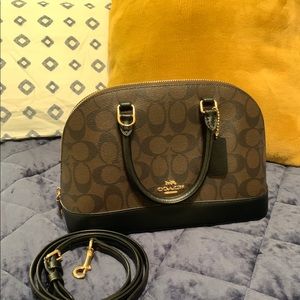 Coach Mini Sierra with crossbody strap
